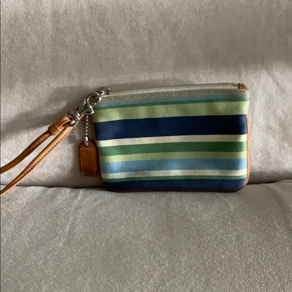 Coach Wristlet, some wear but overall good shape
